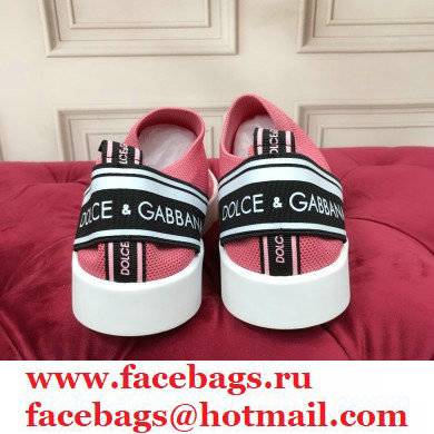 Dolce  &  Gabbana Slip On Sneakers with Logo 04 2021